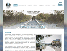 Tablet Screenshot of hermanosenelcamino.org
